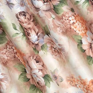 Zasłona gotowa na przelotkach ALTEA 140x250 Eurofirany wielokolorowy