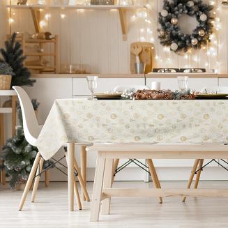 Obrus dekoracyjny FLASH 135x180 Eurofirany złoty