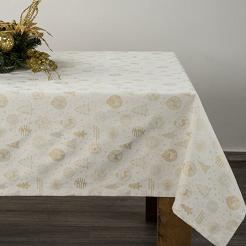 Obrus dekoracyjny FLASH 135x180 Eurofirany złoty