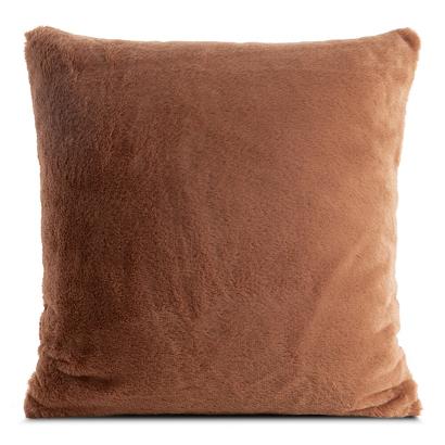 Poszewka dekoracyjna NINA 60x60 Eurofirany mocha futrzana i puszysta