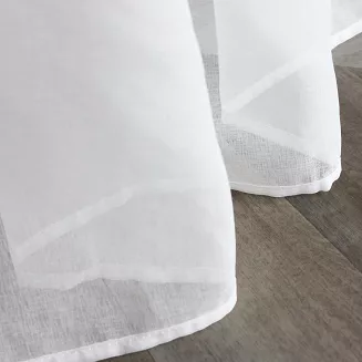 Firana gotowa na taśmie LUNA 140x300 biała