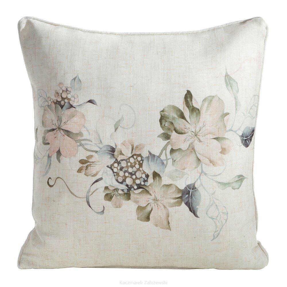 Poszewka dekoracyjna LEN 45x45 Eurofirany naturalny