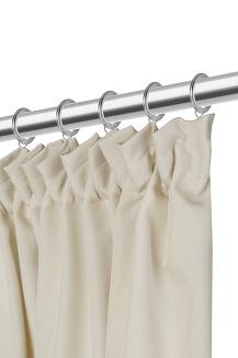 Zasłona gotowa na taśmie VIVA 140x175 półzaciemniająca jasnobeżowa