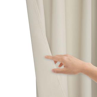 Zasłona gotowa na taśmie VIVA 140x175 półzaciemniająca jasnobeżowa