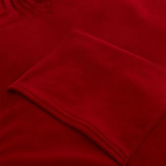 Bordowy Koc Z Rękawami TV 150x180 BINGIE