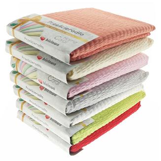 Prześcieradło z kory 160x200 100% bawełna różowe