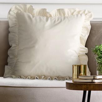 Poszewka dekoracyjna BRENDA1 45x45 Eurofirany kremowy