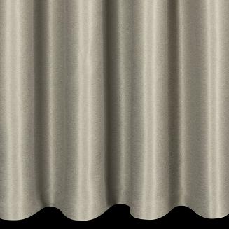 Zasłona gotowa na taśmie SELINA 140x270 Eurofirany ciemnobeżowy
