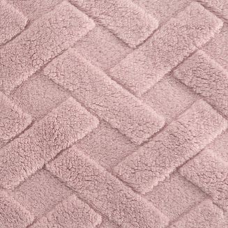 Poszewka dekoracyjna CARO 45x45 Design91 pudrowy róż