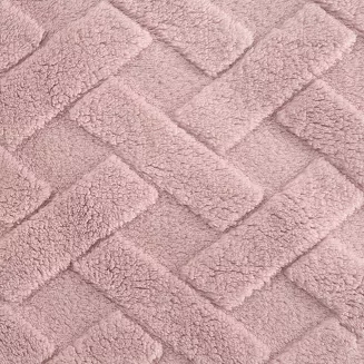 Poszewka dekoracyjna CARO 45x45 Design91 pudrowy róż
