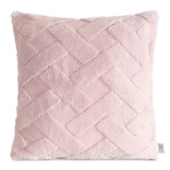 Poszewka dekoracyjna CARO 45x45 Design91 pudrowy róż