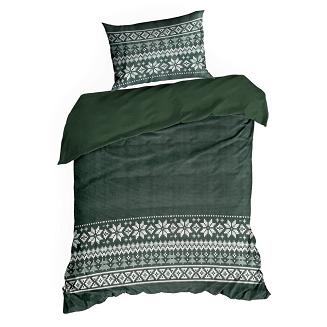 Komplet pościeli świąteczny POS 160x200 Eurofirany zielony