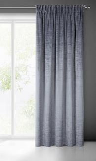 Zasłona gotowa na taśmie DARIA 140x270 Eurofirany stalowy