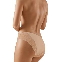 Figi damskie z koronką Babell kod 048 beżowe