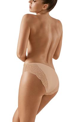 Figi damskie z koronką Babell kod 048 beżowe