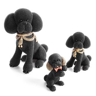 Figurka dekoracyjna ELDO Eurofirany czarny