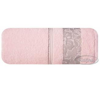 Ręcznik SYLWIA 70x140 Eurofirany jasny róż