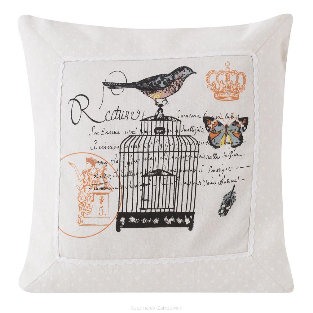 Poszewka dekoracyjna EDITE 40x40 Eurofirany naturalny