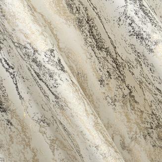 Zasłona gotowa na taśmie KORNELIA 140x270 Eurofirany kremowy/złoty