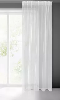 Firana gotowa na taśmie TONIA 140x300 Eurofirany biały