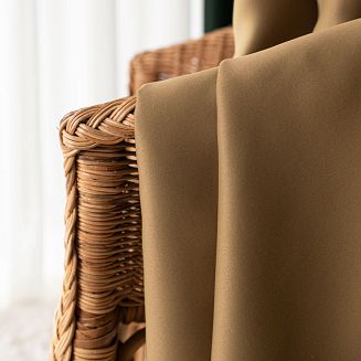 Zasłona gotowa typu blackout na przelotkach DONA 140x 250 khaki