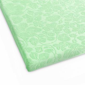 Prześcieradło frotte bez gumki Tulipan 150x205 ZWOLTEX jaśminowe GRUBE