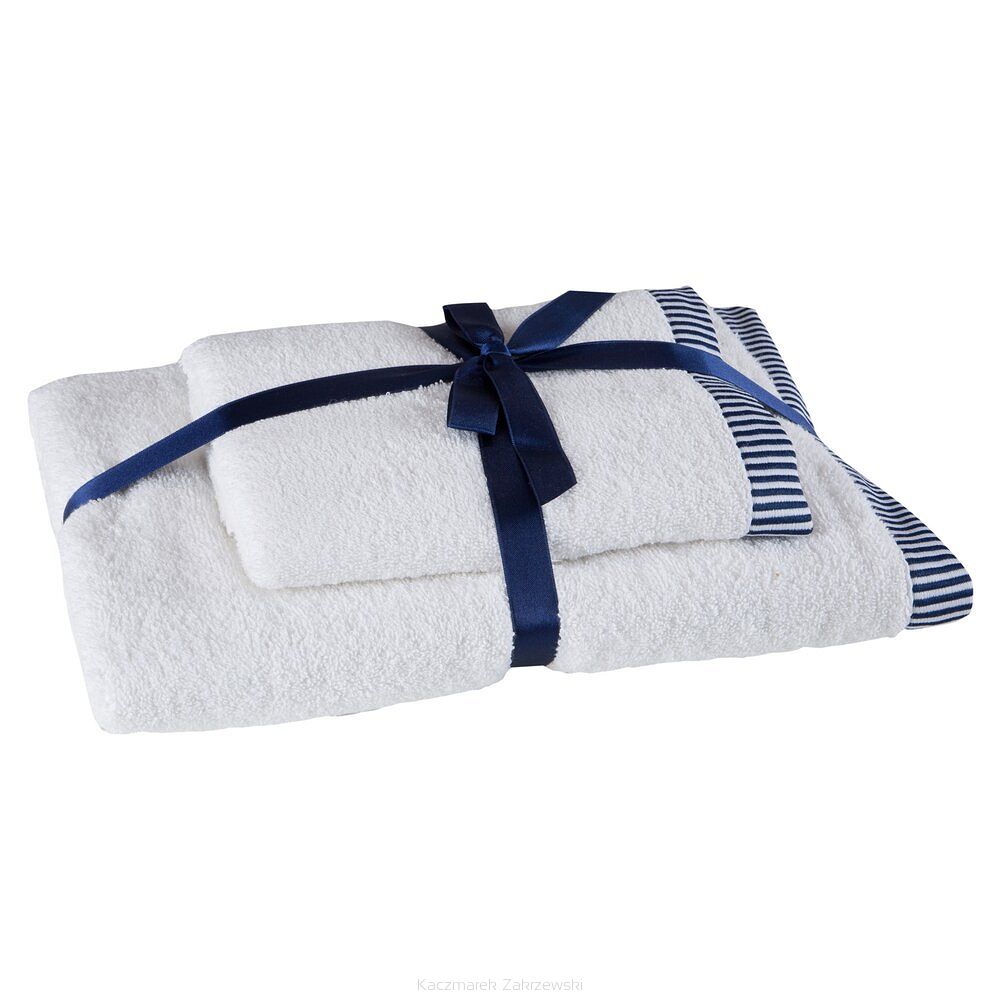 Komplet ręczników 2 cz. 50x90 Eurofirany biały