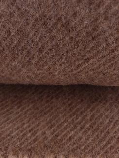 Koc z wełny nowozelandzkiej MAGDA 150x200 diagonalny beżowy