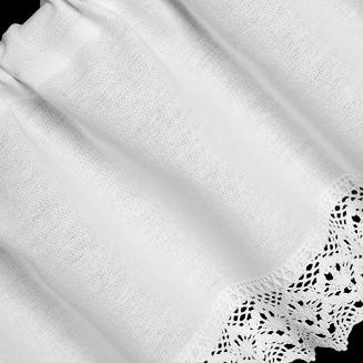 Firana gotowa na taśmie CLARIE 30x150 Eurofirany biały