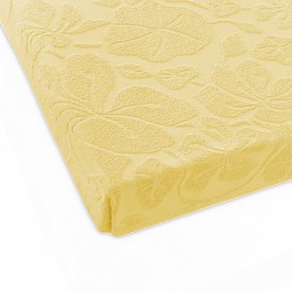 Prześcieradło frotte bez gumki Tulipan 150x205 ZWOLTEX żółty GRUBE