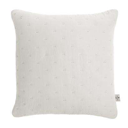 Poszewka dekoracyjna TERRA 45x45 pikowana kość słoniowa