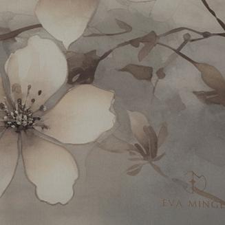 Pościel satynowa FLORIN 220x200 Eva Minge Eurofirany beżowy