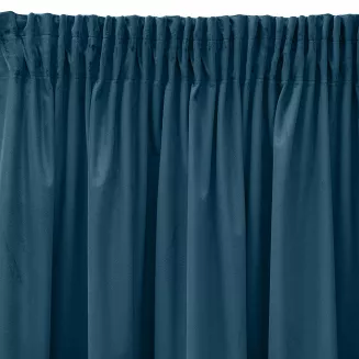 Zasłona gotowa na taśmie ZAS 140x270 Pierre Cardin Eurofirany niebieski
