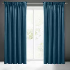 Zasłona gotowa na taśmie ZAS 140x270 Pierre Cardin Eurofirany niebieski