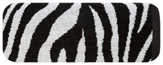 Ręcznik bawełniany ZEBRA 70x140 Eurofirany biały/czarny