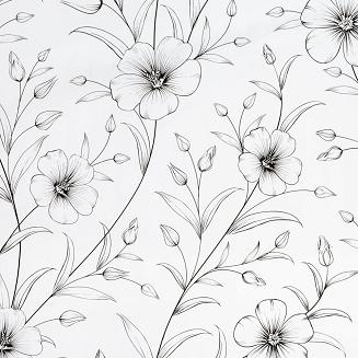 Pościel satynowa SPRING 160x200 Eurofirany biały