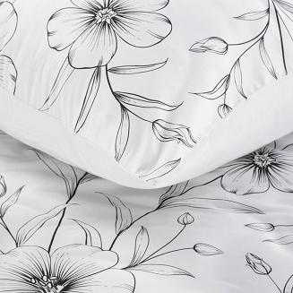 Pościel satynowa SPRING 160x200 Eurofirany biały