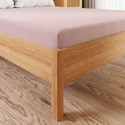 Prześcieradło jersey z gumką 120x200 DREAMY PREMIUM różowe