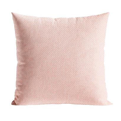 Poszewka dekoracyjna MOLLY 40x40 strukturalna pudrowy róż