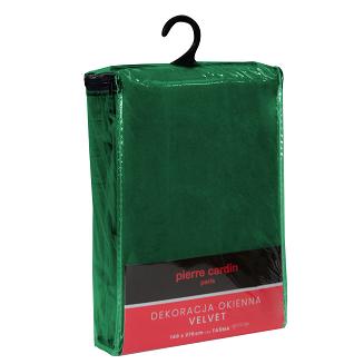 Zasłona gotowa na taśmie ZAS 140x270 Pierre Cardin Eurofirany zielony