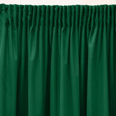 Zasłona gotowa na taśmie SIBEL 140x270 Pierre Cardin Eurofirany zielona