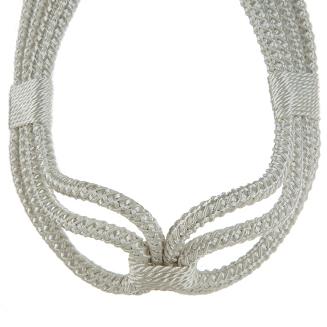 Sznur dekoracyjny do zasłon AGIS biały