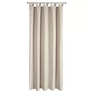 Zasłona gotowa na taśmie GARDEN2 155x220 Eurofirany beżowy