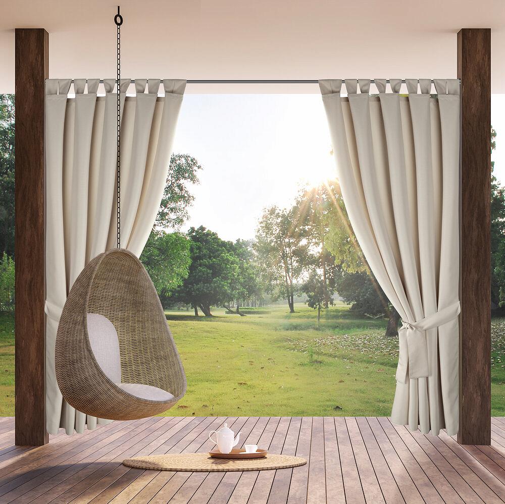 Zasłona gotowa na taśmie GARDEN2 155x220 Eurofirany beżowy