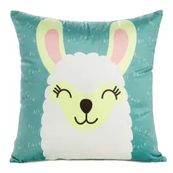 Poszewka dekoracyjna KIDS 45x45 Design91 turkusowy