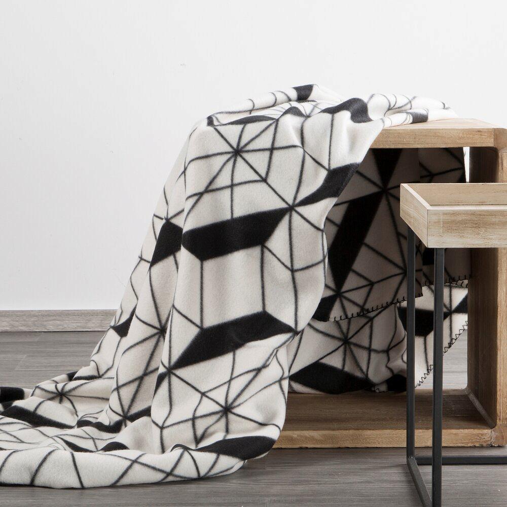 Koc narzuta GEO 150x200 Design91 beżowy