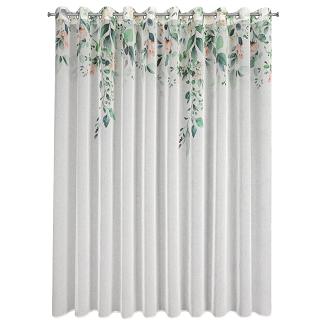 Zasłona gotowa na przelotkach NIKI 350x250 Eurofirany biały