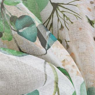 Zasłona gotowa na przelotkach NIKI 350x250 Eurofirany biały