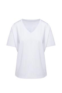 Koszulka damska z krótkim rękawem PATTY biała