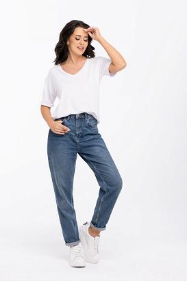 Koszulka damska z krótkim rękawem PATTY biała